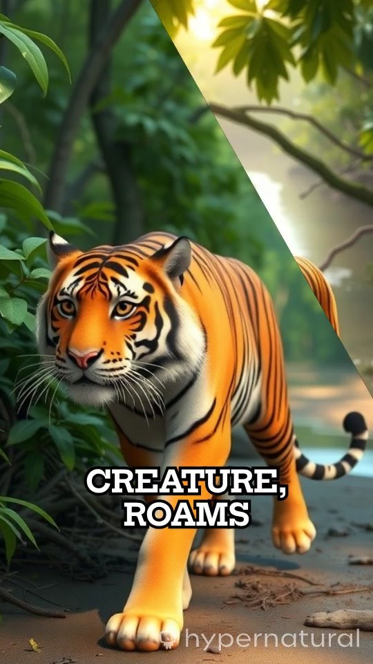 The Majesty of the Bengal Tiger