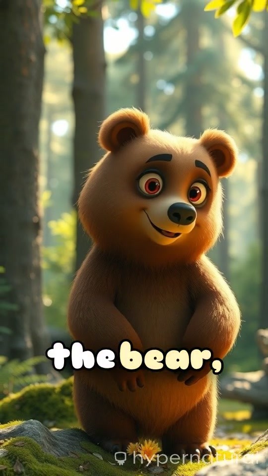 The Bear Stuck in a Tree