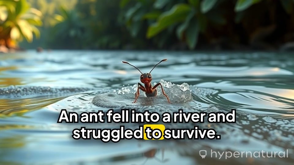 The Ant and the Dove: A Tale of Kindness