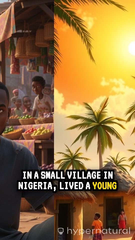 From Struggle to Success: A Nigerian Boy's Journey