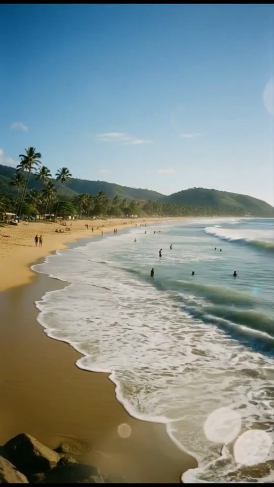 Inspirational Talk by Two African Women on the Beach