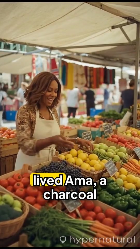 A Brighter Future: Ama's Charcoal Journey to Sustainability