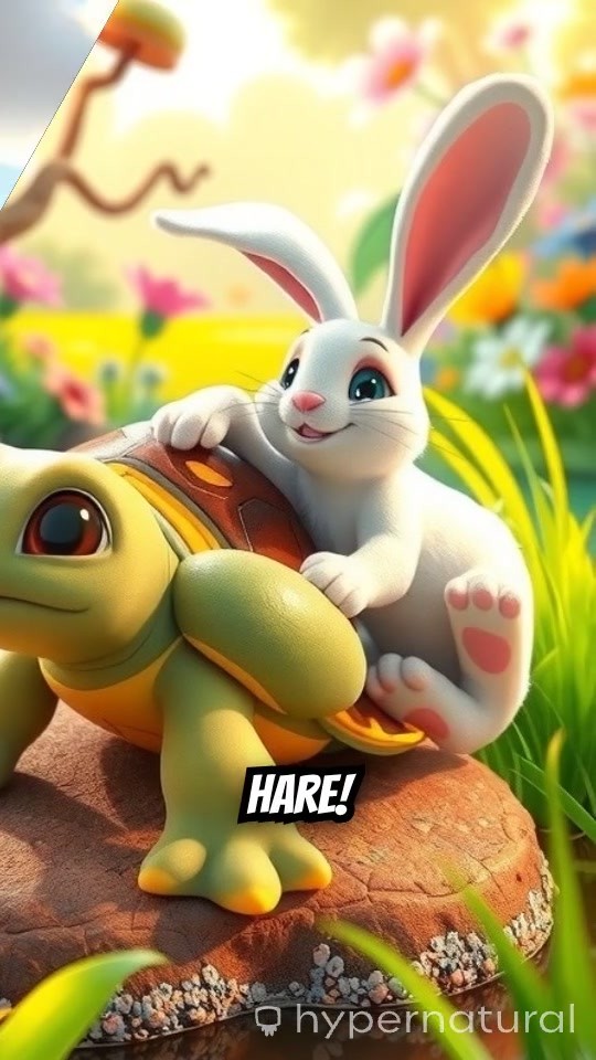 Terry the Tortoise and Harry the Hare: A Race to Remember!