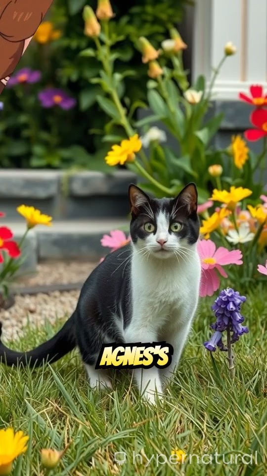 Agnes and the Stray Cat Family