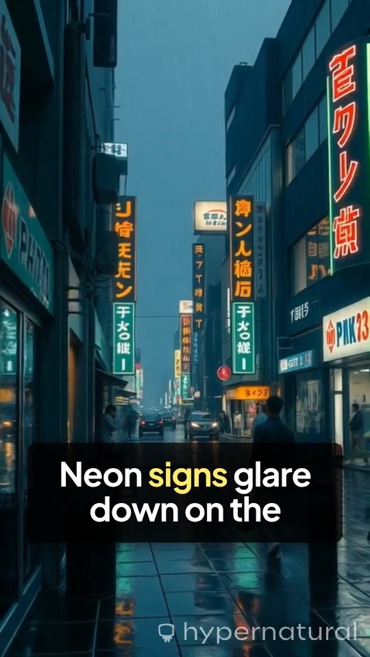 Neon Shadows: A Bladerunner Noir