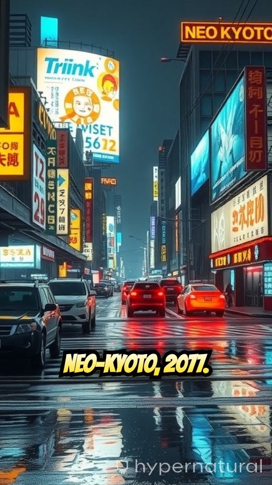 Neon Shadows: A Bladerunner Saga