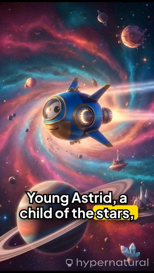 Astrid and the Cosmic Library Adventure