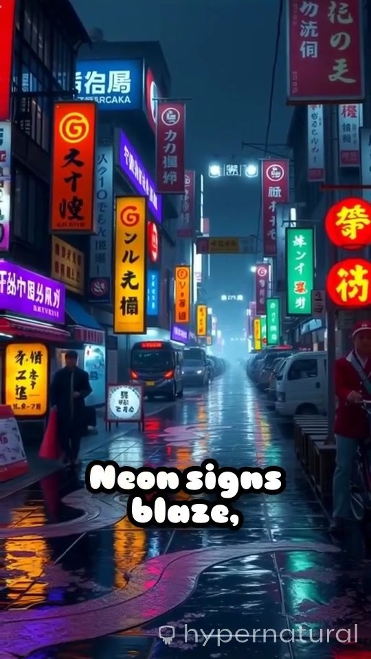 Nighttime Magic in Tokyo