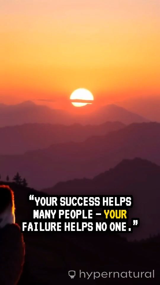 Your Success is Their Hope