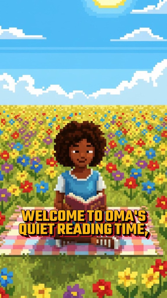 Oma's Magical Reading Adventure 🌈📖✨