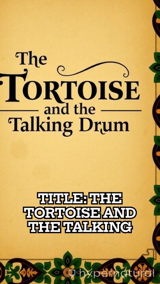 The Tortoise and the Talking Drum