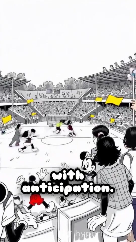 Mickey's Winning Goal in the Final Moments