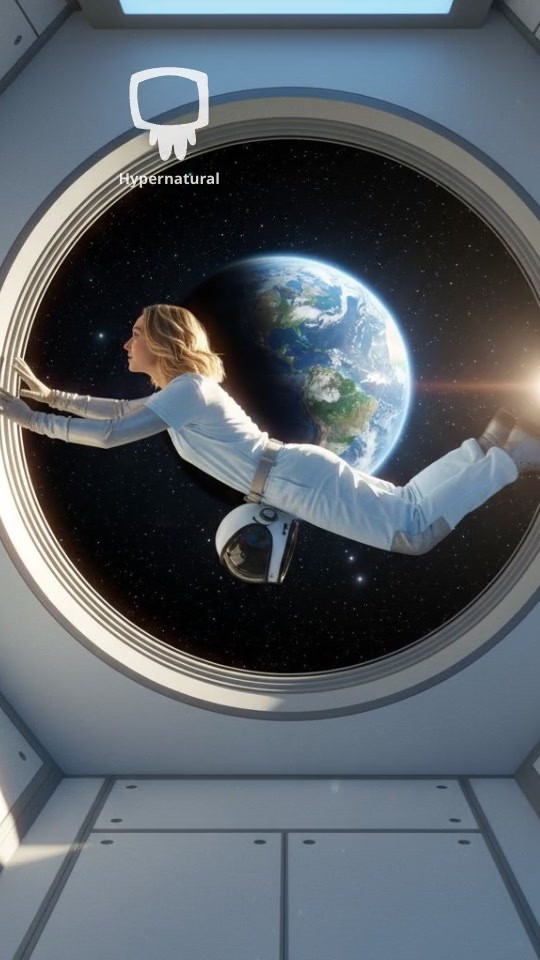 Floating in Serenity: A Cosmic Perspective