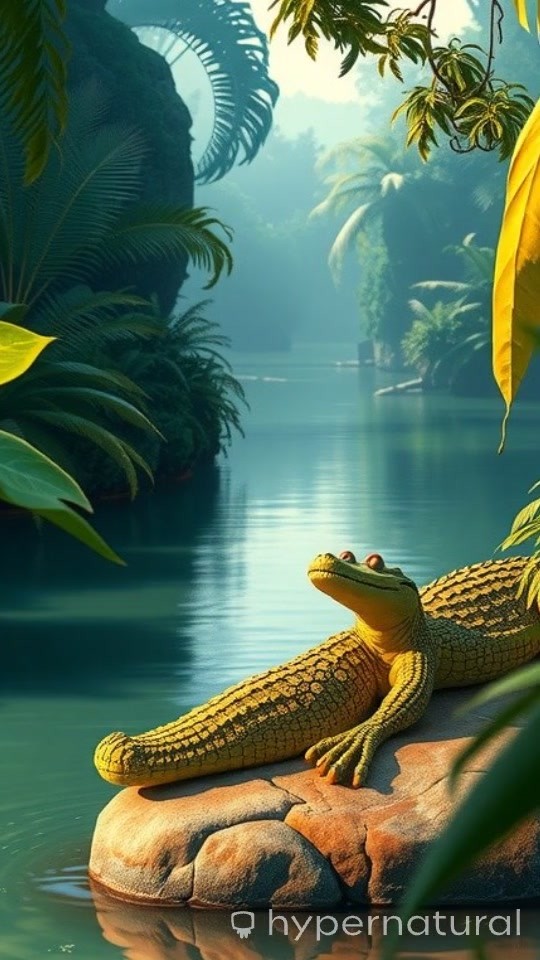 The Clever Monkey and the Tricky Crocodile