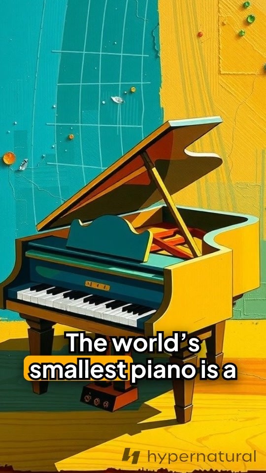 The World's Smallest Piano: A Marvel of Miniature Craftsmanship