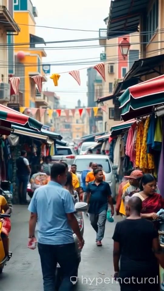 Chaos in a Humble Pool Ball: A Glimpse of Nigeria's Bustling City