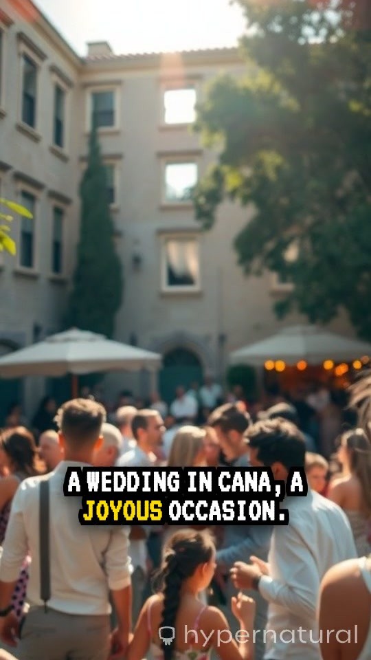 Jesus's Water Miracle