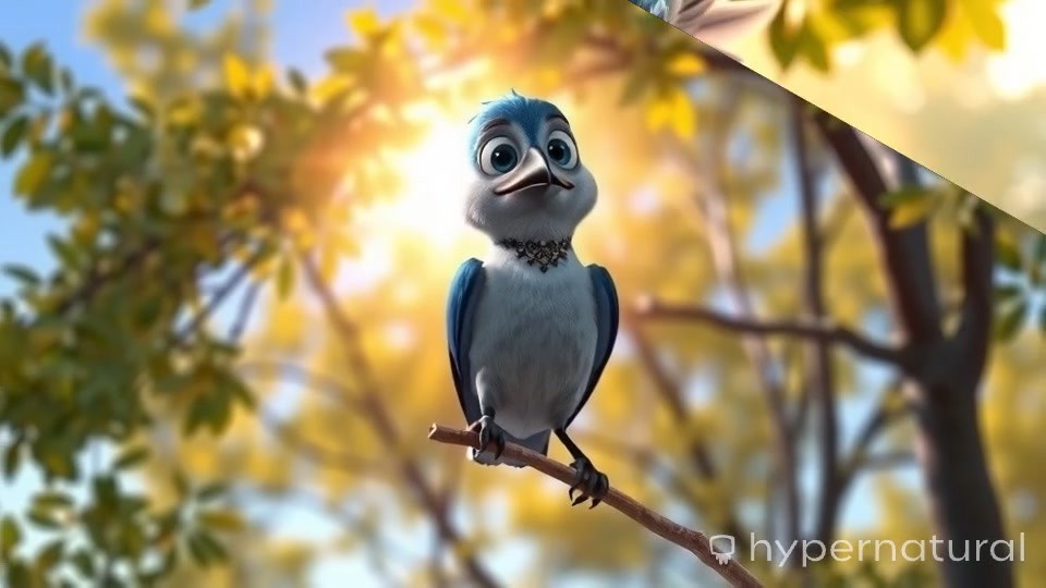 The Little Bird's First Flight