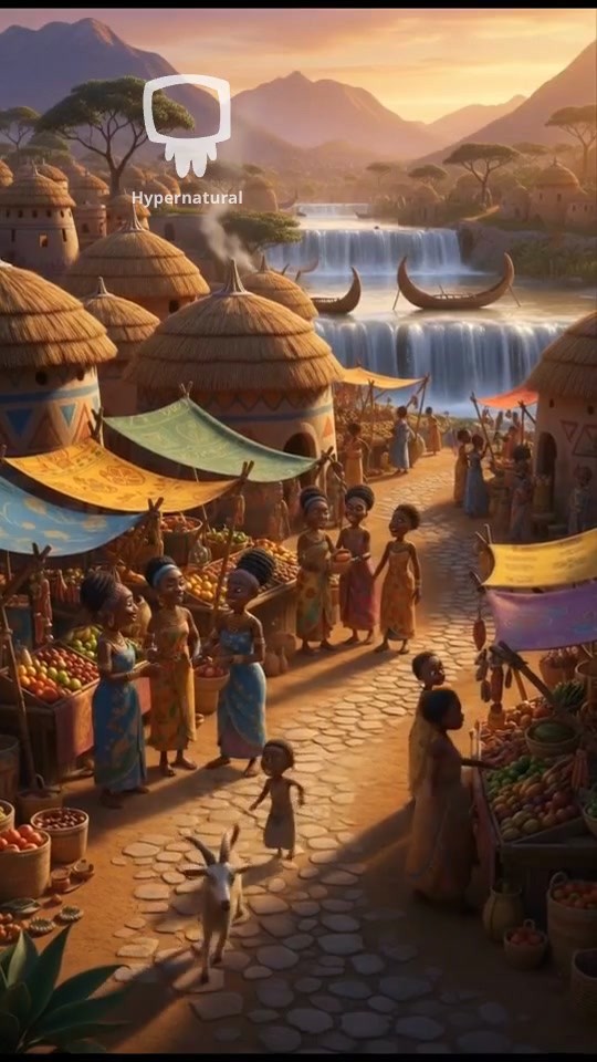 The Gold Discovery: A Journey in an African Village