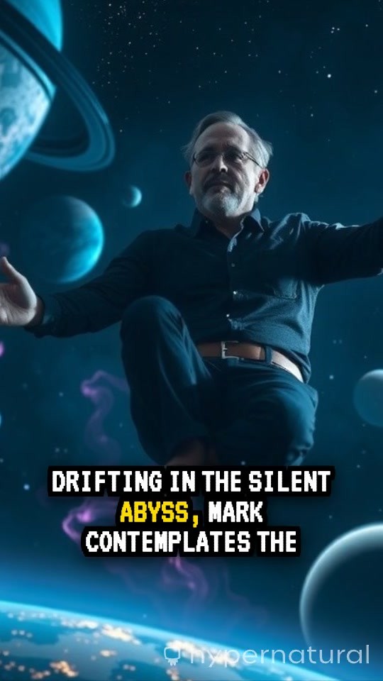 Lone Astronaut in Cosmic Serenity: A Journey Through the Stars