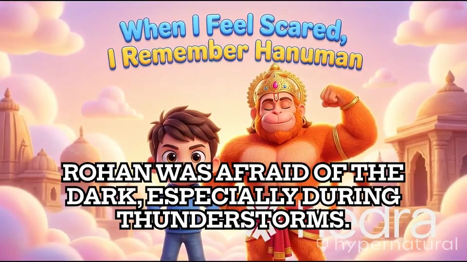 When I Feel Scared, I Remember Hanuman