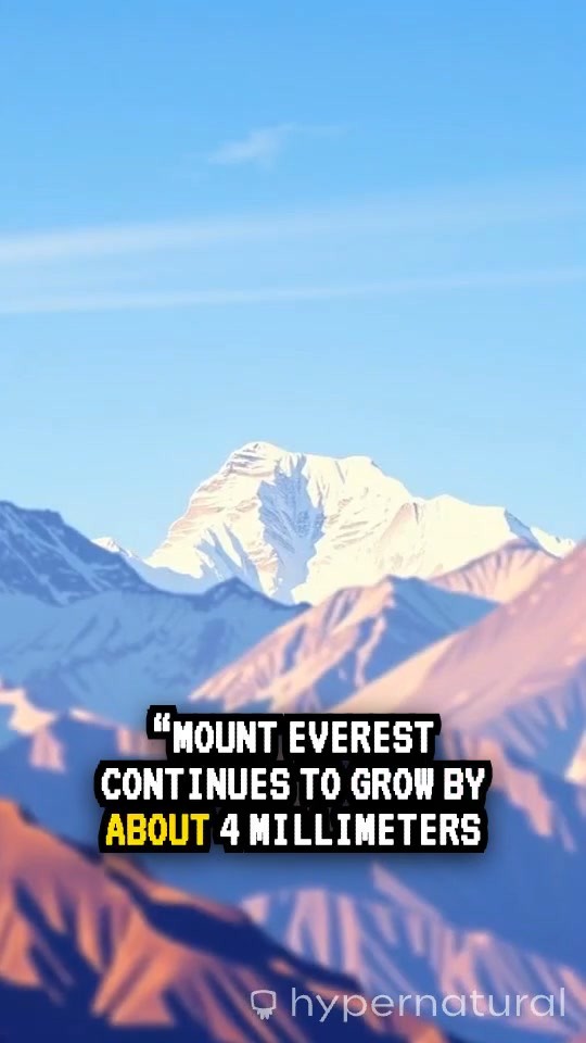 Mount Everest: Growth, Challenges, and Surprising Facts
