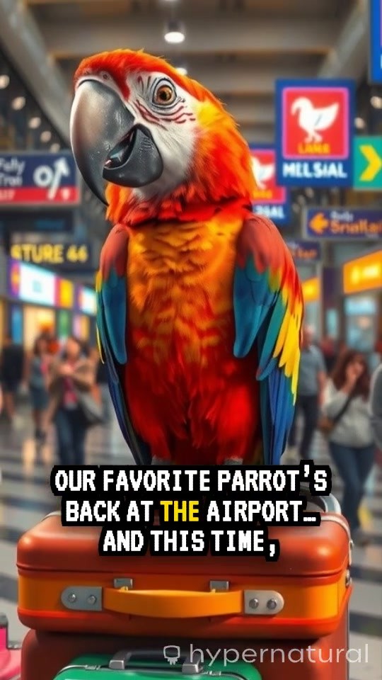 Parrot's Airport Journey