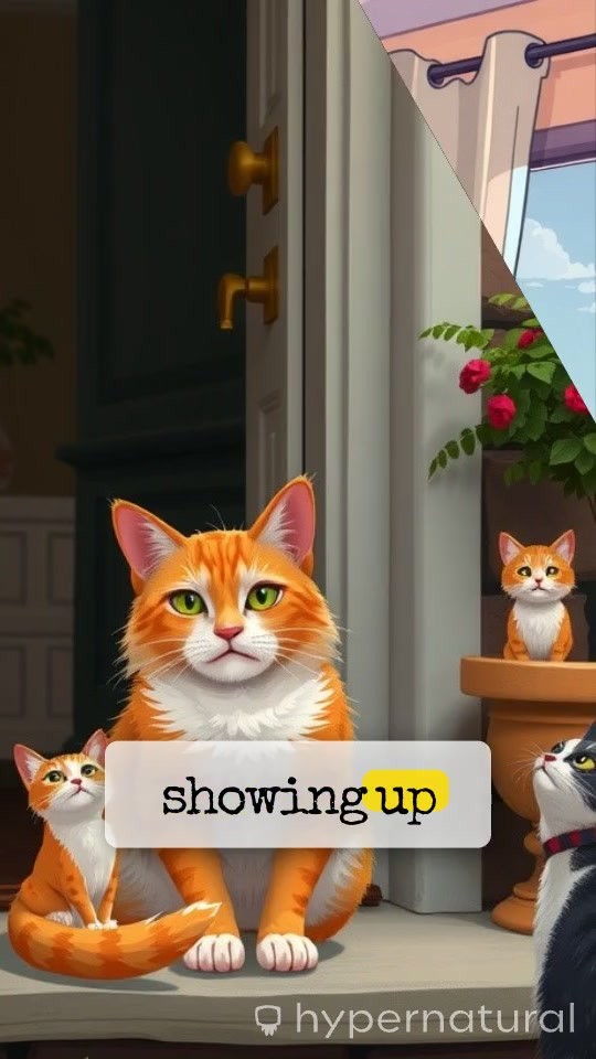 The Old Lady and the Stray Cat's Kittens