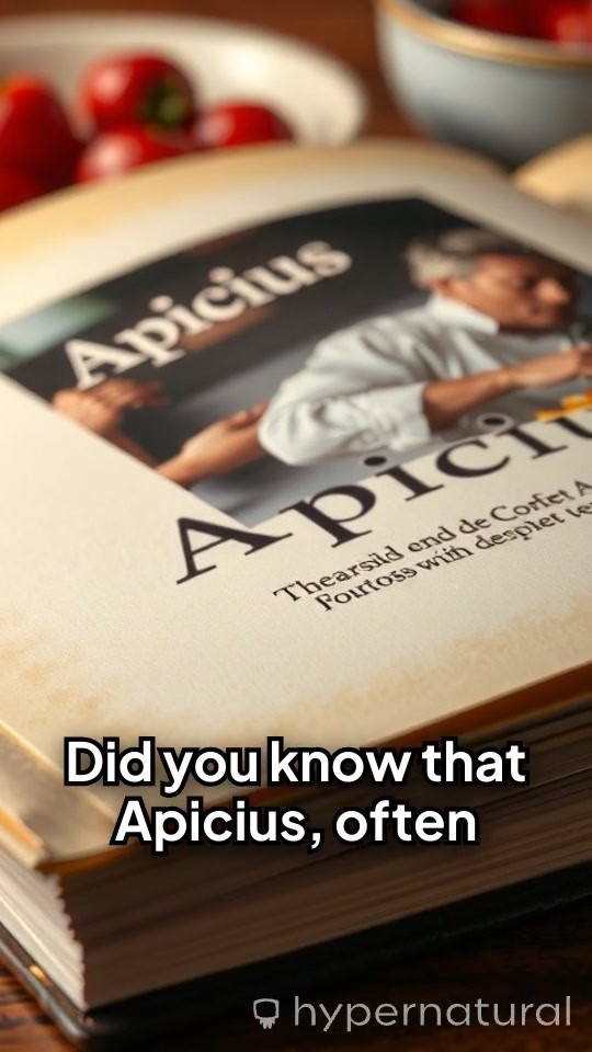 Apicius: The Culinary Icon Who Redefined Flavor