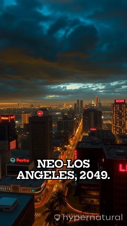 Neon Shadows: A Bladerunner Noir
