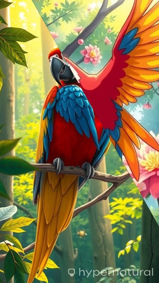 Polly the Parrot's Happy Helping Adventure!