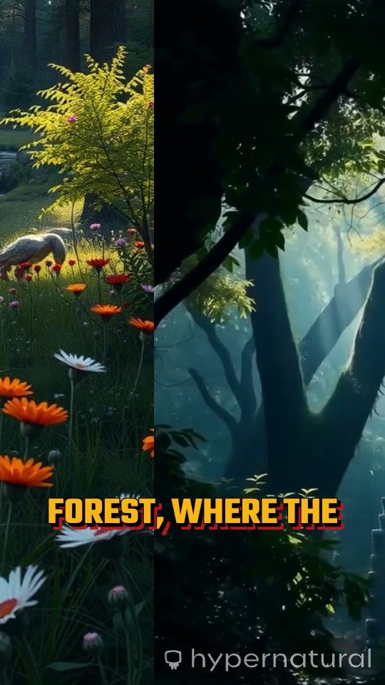 Dancing Element in Forest Water