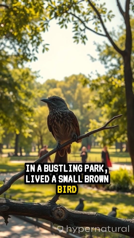 A Bird's Transformation into a Human