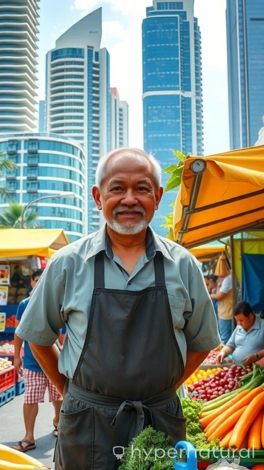 BGC Wet Market Tour in Manila, Philippines