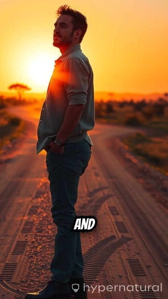 A Heartfelt Embrace: Man and Lions Unite in the Savanna