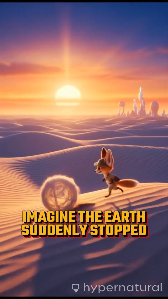 What If Earth Stopped Spinning for 5 Seconds?