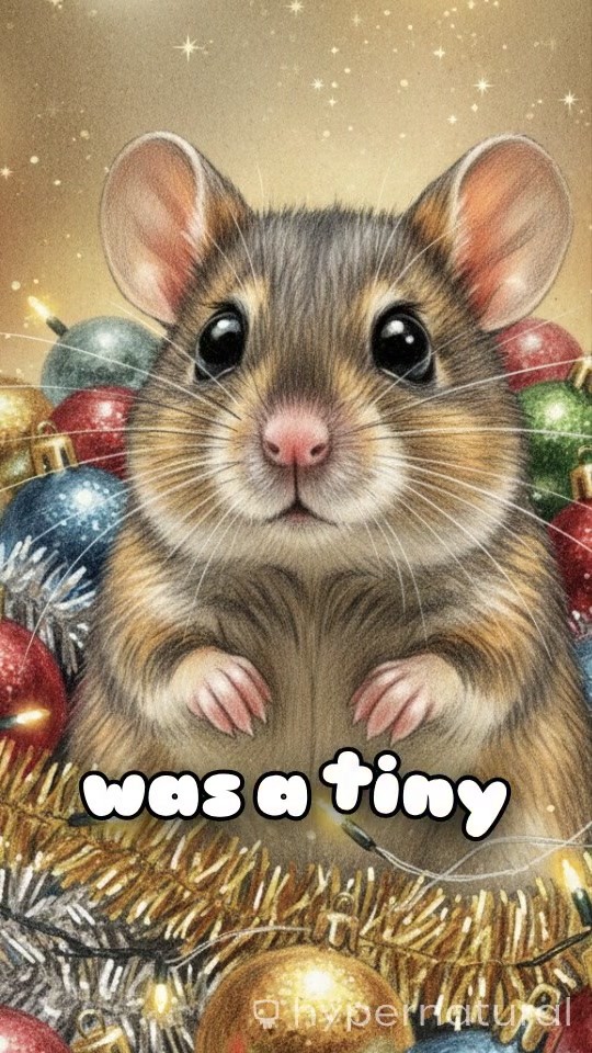 A Christmas Mouse in the House