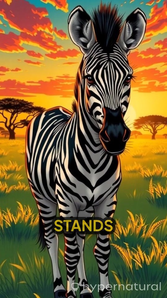 Zina's Colorful Journey: The Search for Stripes