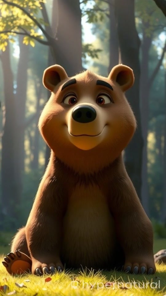 The Bear Who Learned to Be Brave