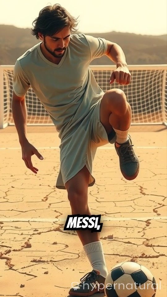 Struggling Every Day to Become a Football Star Like Messi
