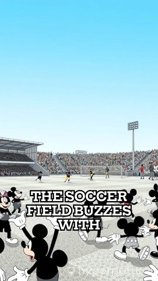 Mickey's Winning Goal in the Final Moments