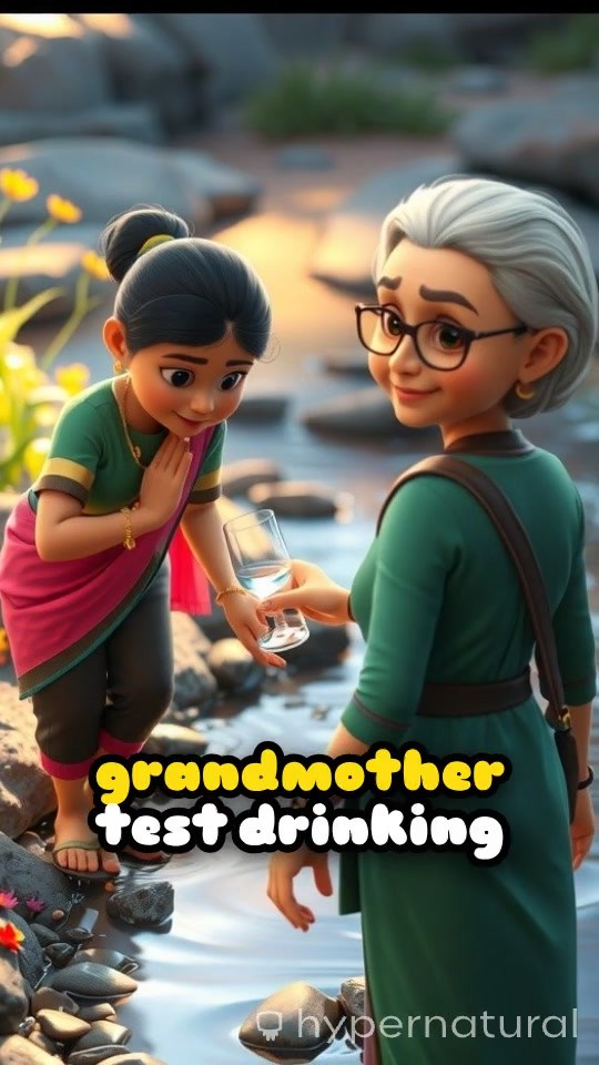 Aisha's Chemical Test Adventure with Grandma