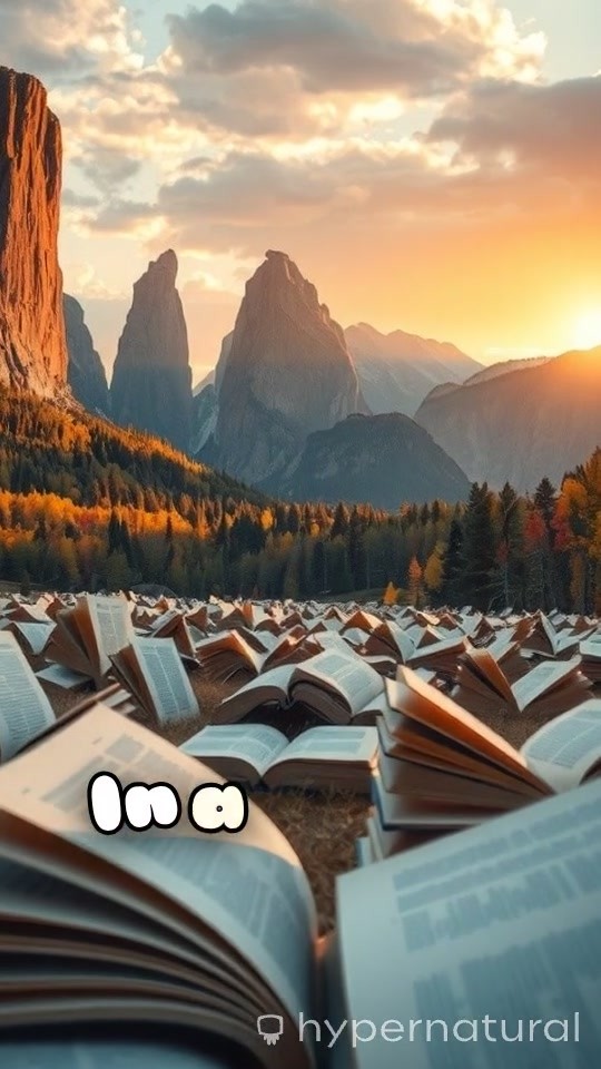 Majestic Tales: A Tiny Cat's Adventure on the Giant Book