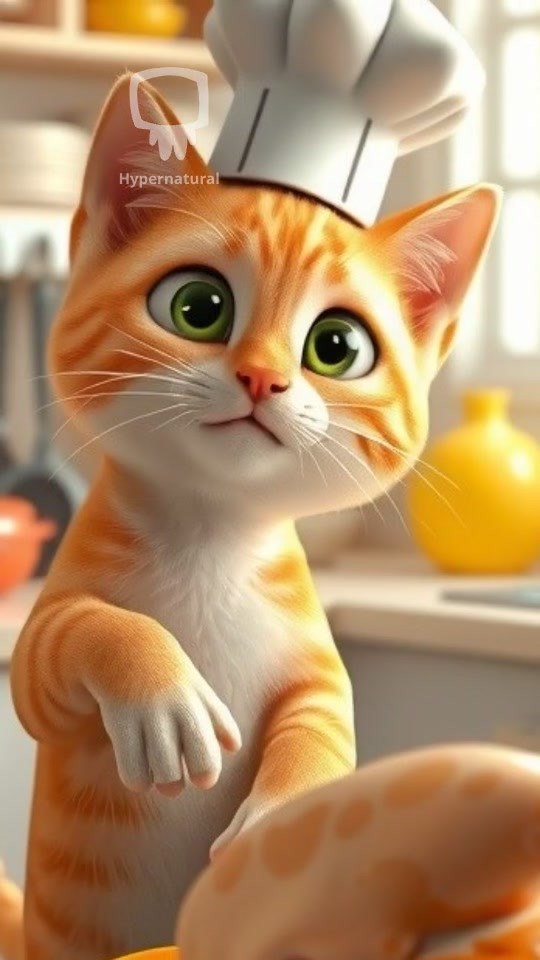 Chef Cat's Hilarious Cooking Adventure! (copy)