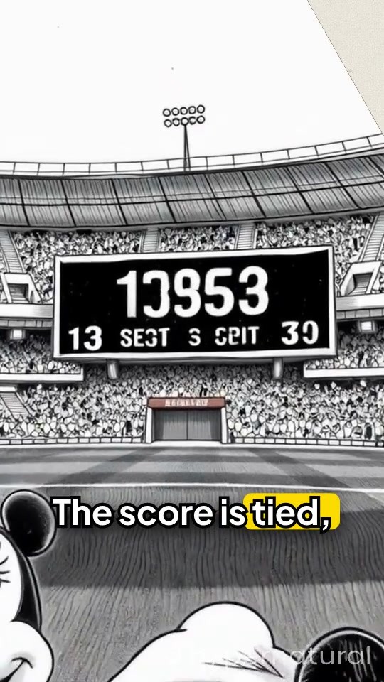 Mickey's Winning Goal in the Final Moments