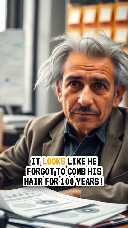 Einstein: A Genius with Uncombed Hair!