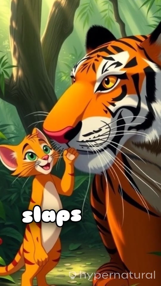 The Cat and the Tiger: A Brave Encounter