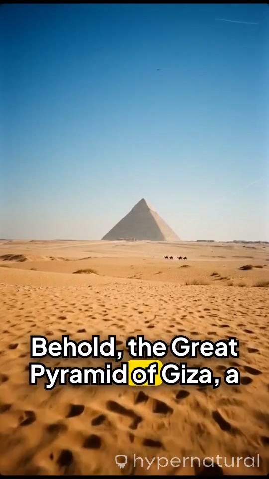 The Timeless Legacy of the Great Pyramid