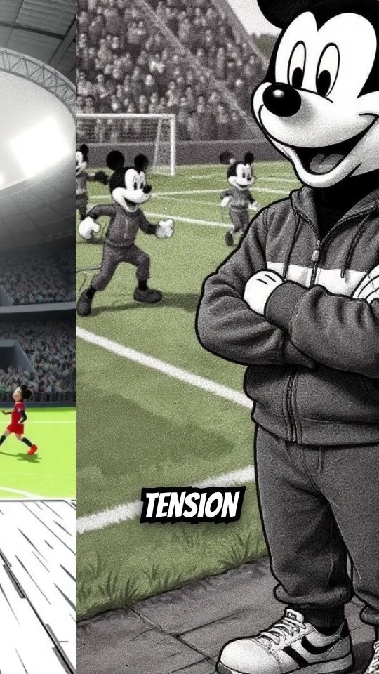 Mickey's Winning Goal in the Final Moments