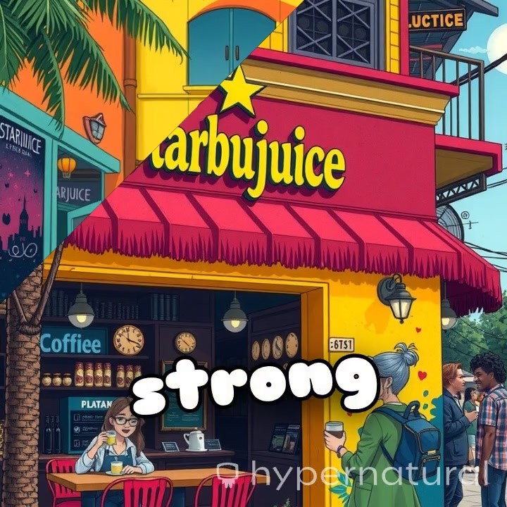 Starbucks but Yuh Know It's Jamaican Vibes!